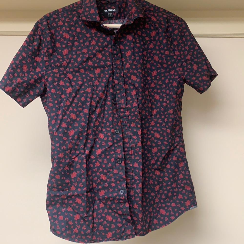 Express Casual Button Down Size Small - image 1